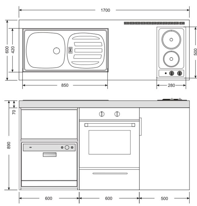 minikeuken 7